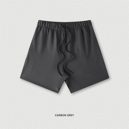 Mens Fashion Loose Solid Color Shorts