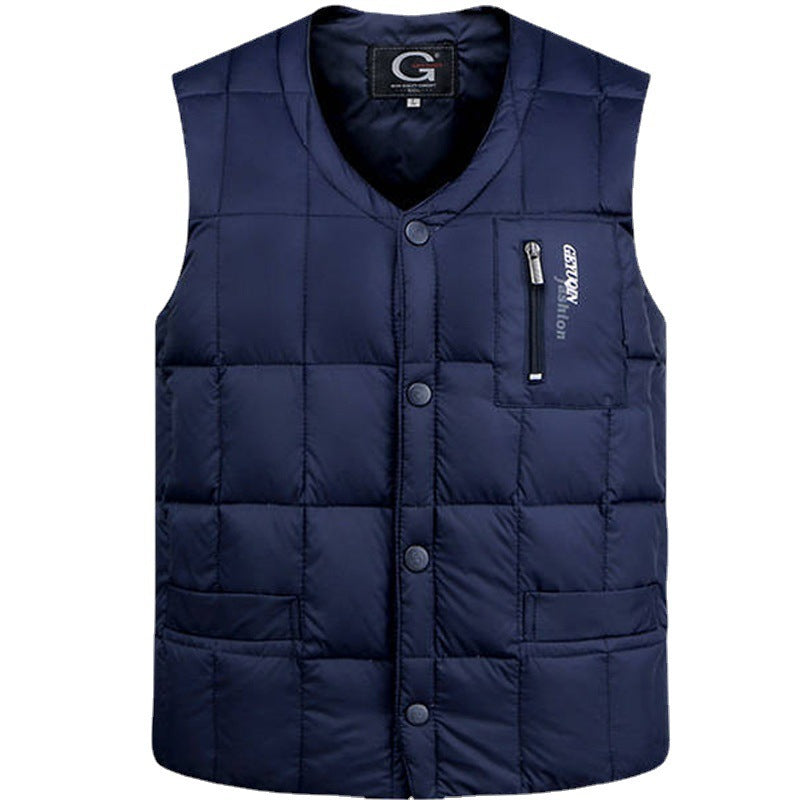 Lightweight Inner And Outer Wear Warm Waistcoat