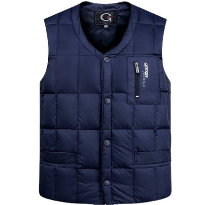 Lightweight Inner And Outer Wear Warm Waistcoat