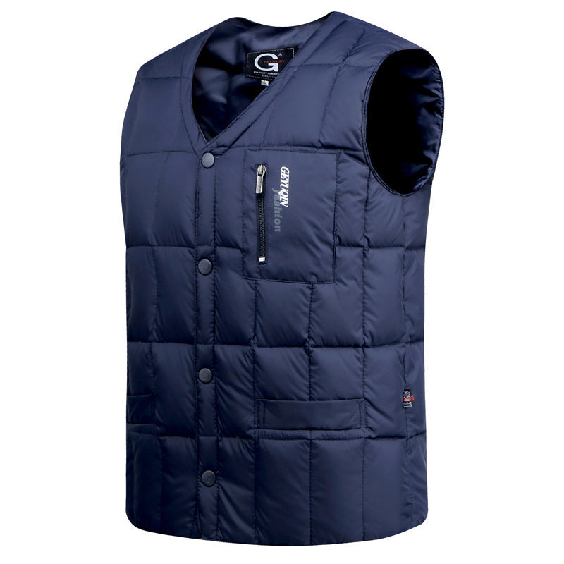 Lightweight Inner And Outer Wear Warm Waistcoat