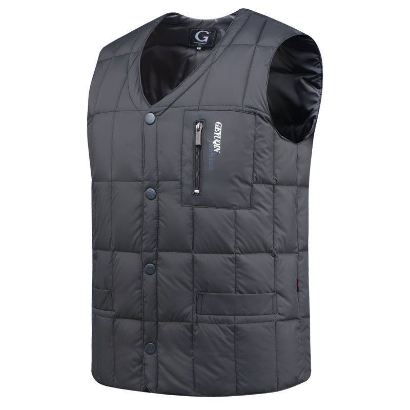 Lightweight Inner And Outer Wear Warm Waistcoat