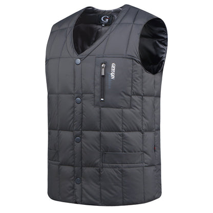 Lightweight Inner And Outer Wear Warm Waistcoat