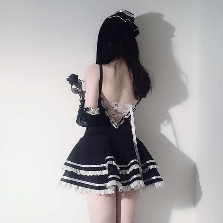 lingerie student uniform