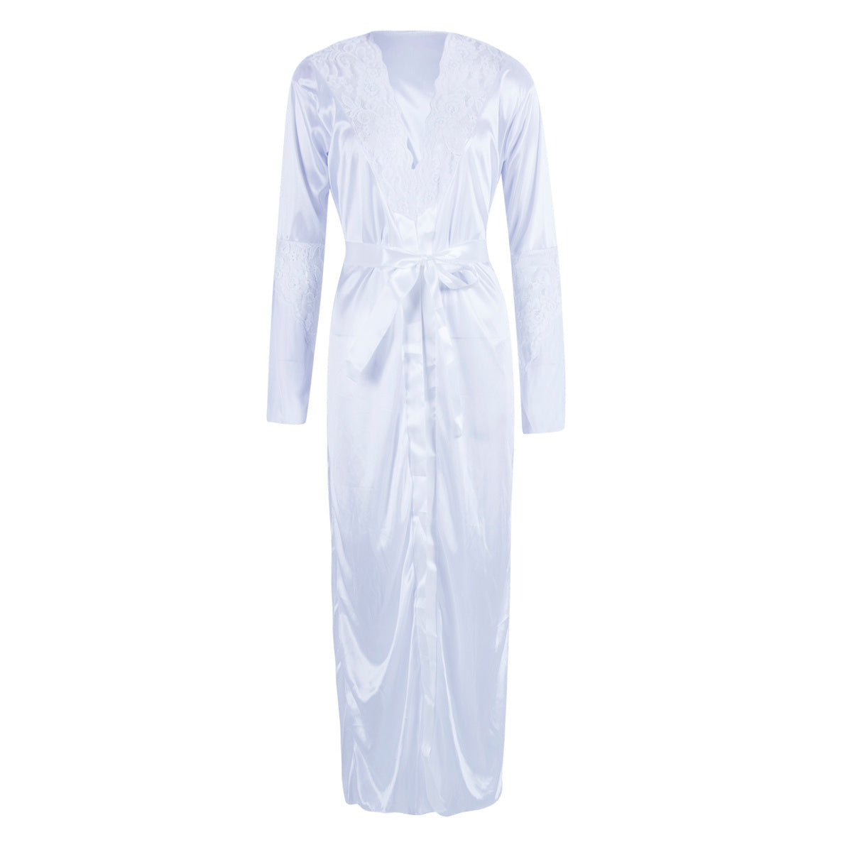 Women Sexy Lingerie Bathrobe Glossy Big Yards Dress