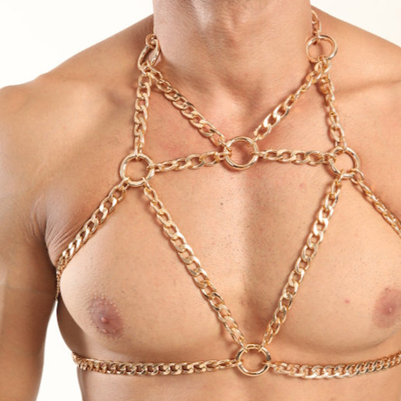 Men's Fashion Minimalist Wear Hollow Body Chain