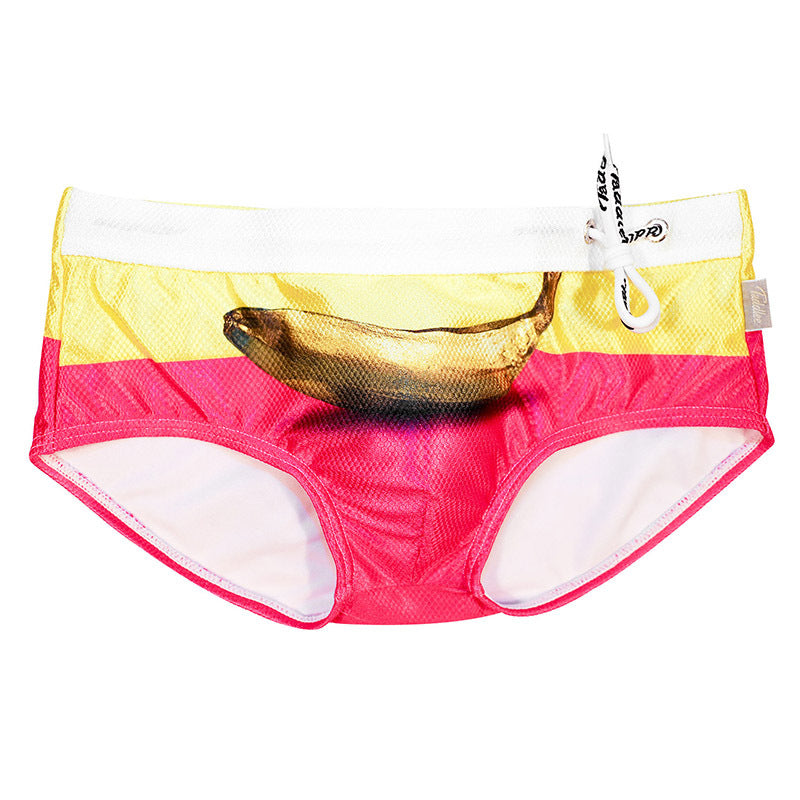 Sexy fashion printed swim trunks