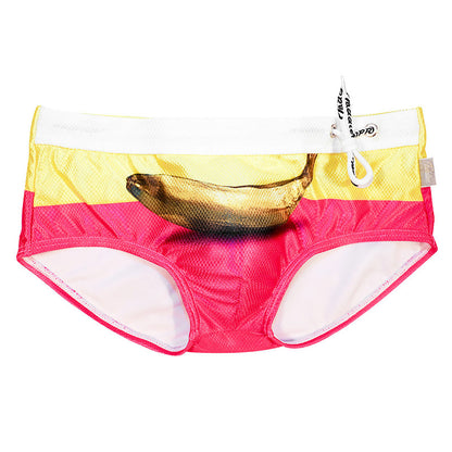 Sexy fashion printed swim trunks