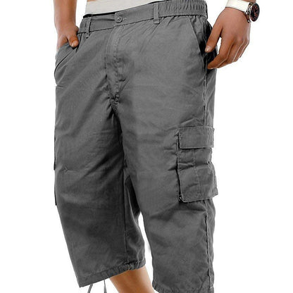 Vintage Mens Combat Cargo Shorts Summer Casual Work