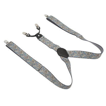 Mens Suspenders 1.4x45.3in Sturdy Durable Metal Clip Y Back Great Comfort Adjustable Mens Dress Suspenders for Adult