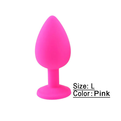 Soft Silicone Anal Butt Plug Men Prostate Massager Adult Gay Products Ass Stuffed Anal Trainer Unisex Sex Toys for Couples Goods