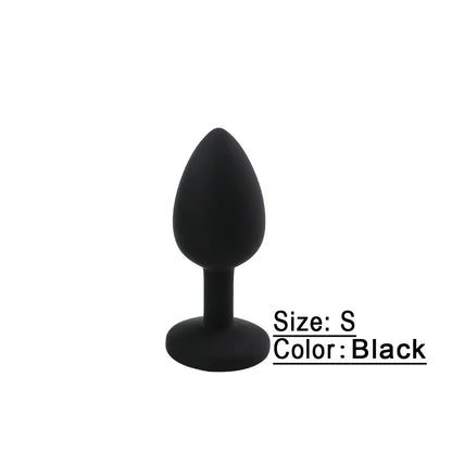 Soft Silicone Anal Butt Plug Men Prostate Massager Adult Gay Products Ass Stuffed Anal Trainer Unisex Sex Toys for Couples Goods