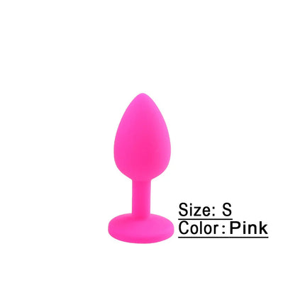 Soft Silicone Anal Butt Plug Men Prostate Massager Adult Gay Products Ass Stuffed Anal Trainer Unisex Sex Toys for Couples Goods