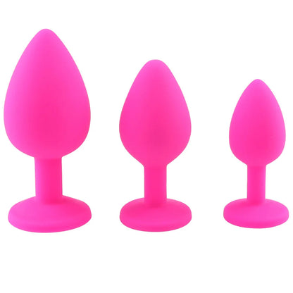 Soft Silicone Anal Butt Plug Men Prostate Massager Adult Gay Products Ass Stuffed Anal Trainer Unisex Sex Toys for Couples Goods