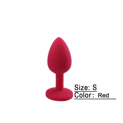 Soft Silicone Anal Butt Plug Men Prostate Massager Adult Gay Products Ass Stuffed Anal Trainer Unisex Sex Toys for Couples Goods