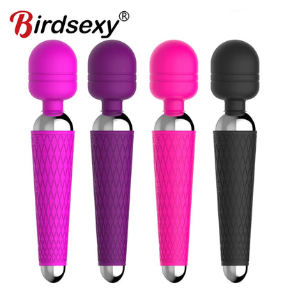 Wireless Dildos AV Vibrator Magic Wand for Women