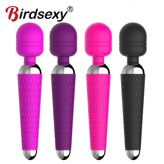 Wireless Dildos AV Vibrator Magic Wand for Women