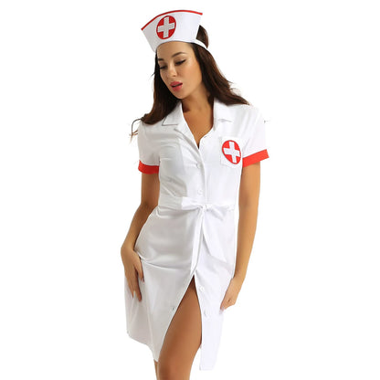 3Pcs Women Adults Medical Nurse Doctor Uniform