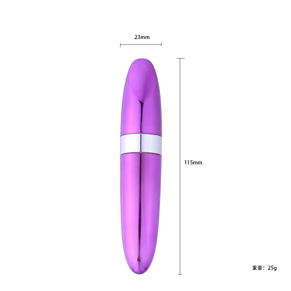 Discreet Mini Vibrator Lipstick Powerful G-Spot Clitoral Stimulation Vibrating Bullet masturbation Adult Sex toys for Women