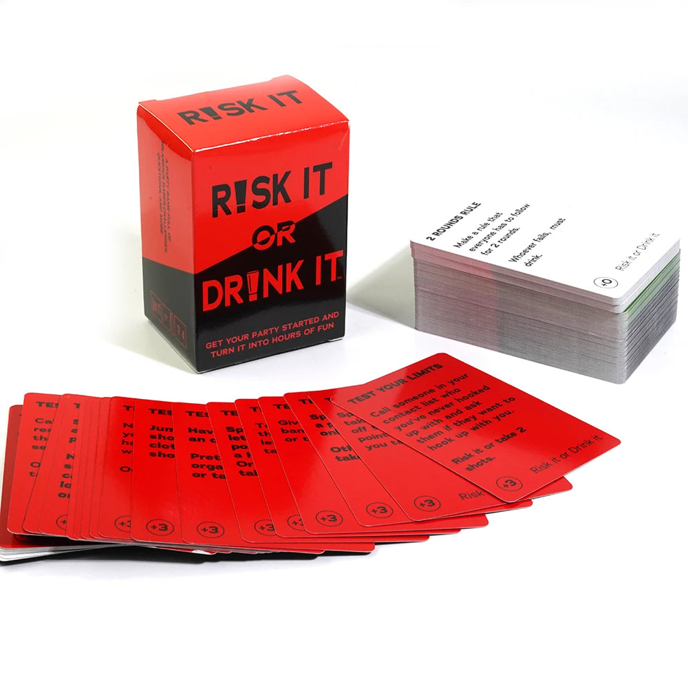 Risk It Or Drink It - Party Game