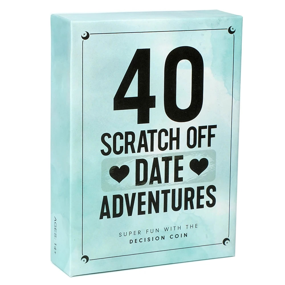 40 Scratch Off Date Adventure - Card Game