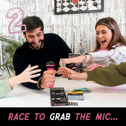 Exciting Grab Mic Bad Singers Board Game Fun Family Karaoke Game