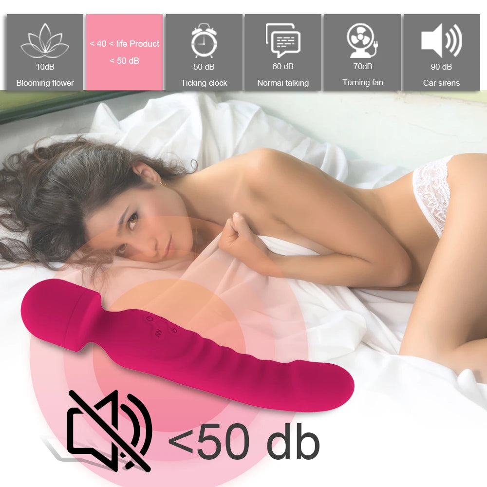 Powerful AV Magic Wand Dildo Vibrator for Women