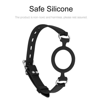 Silicone Oral Sex Ring Open Mouth Gag Flirting Bondage Balls Adult Game Erotic Toys BDSM Restraints Sex Toys For Coupl