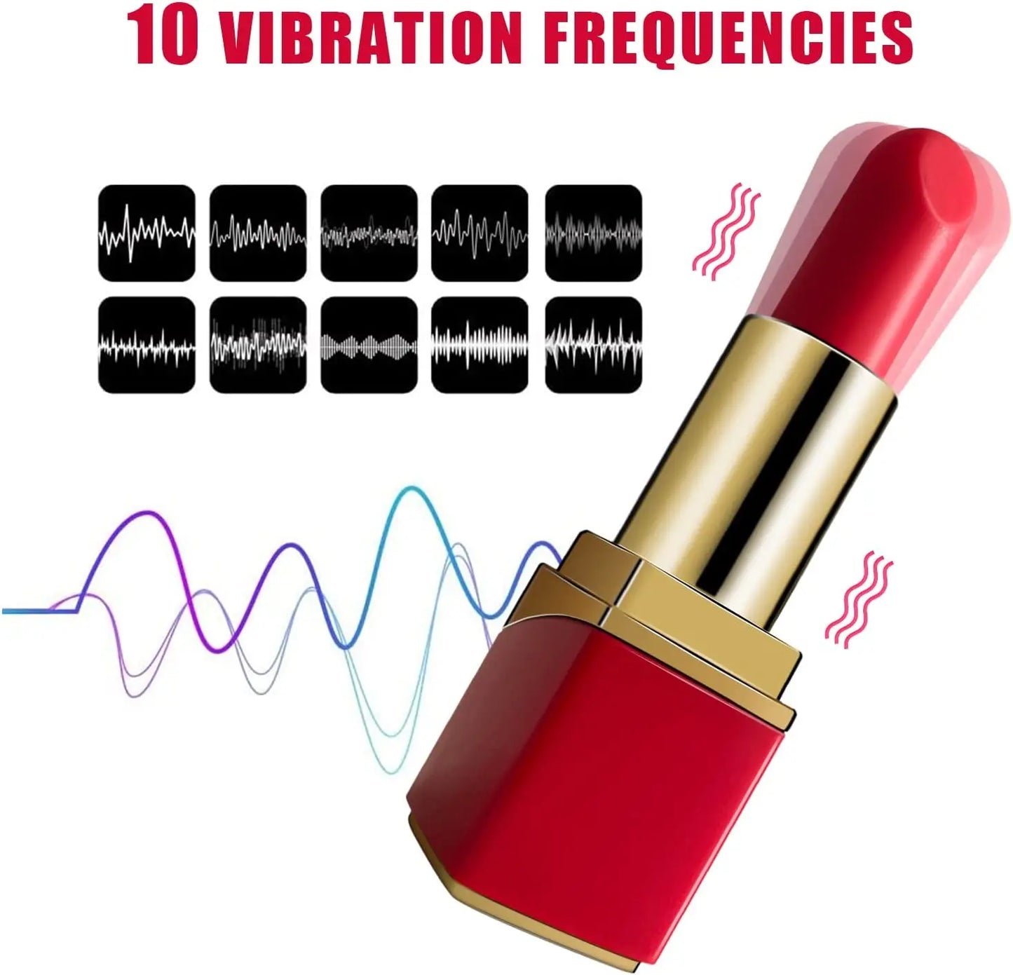 Mini Lipstick Vibrator Speed Adjustable Privacy Bullet Clitoris Stimulator Massage Erotic Sex Toys For Women Adult Products