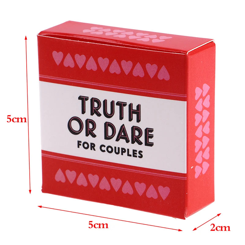 Truth Or Dare For Couples - Card Game