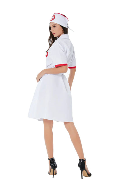 3Pcs/Set Sexy Lingerie Nurse Uniform Outfit