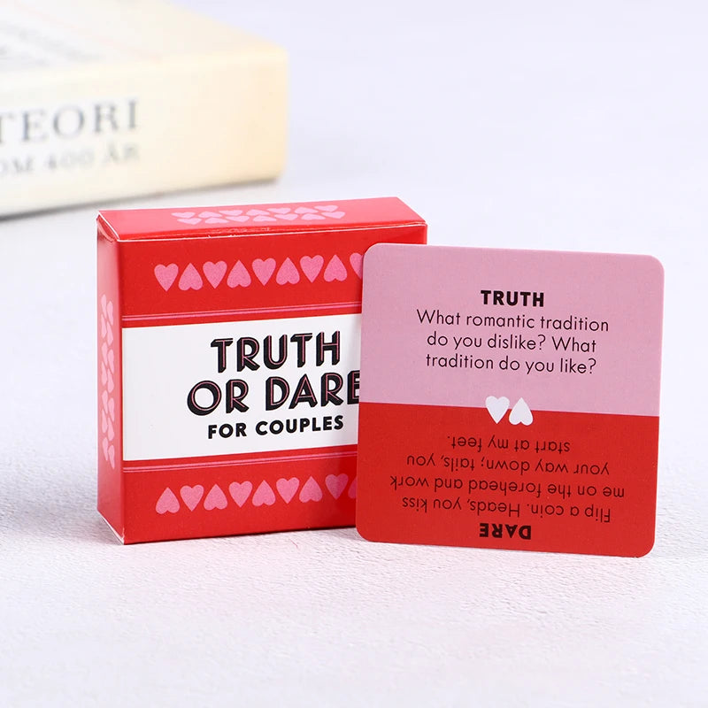 Truth Or Dare For Couples - Card Game