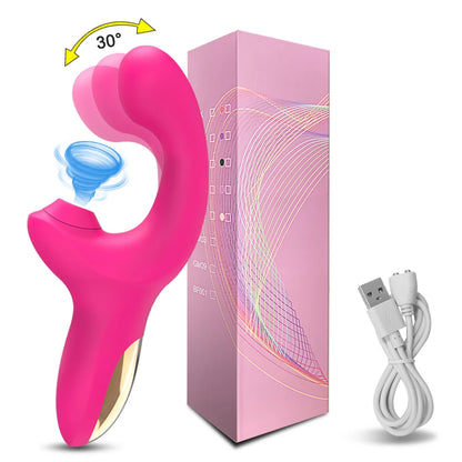 Powerful Dildo Vibrator for Women Clit Sucker Vacuum