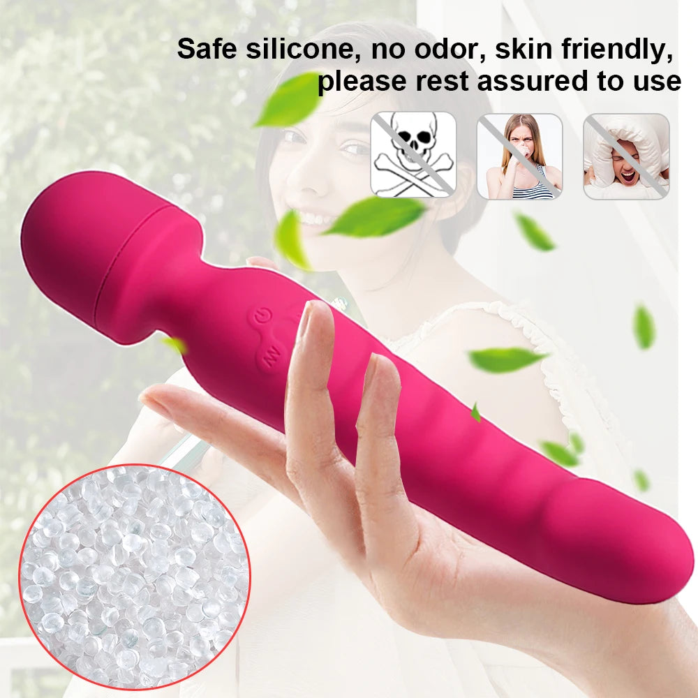 Powerful AV Magic Wand Dildo Vibrator for Women