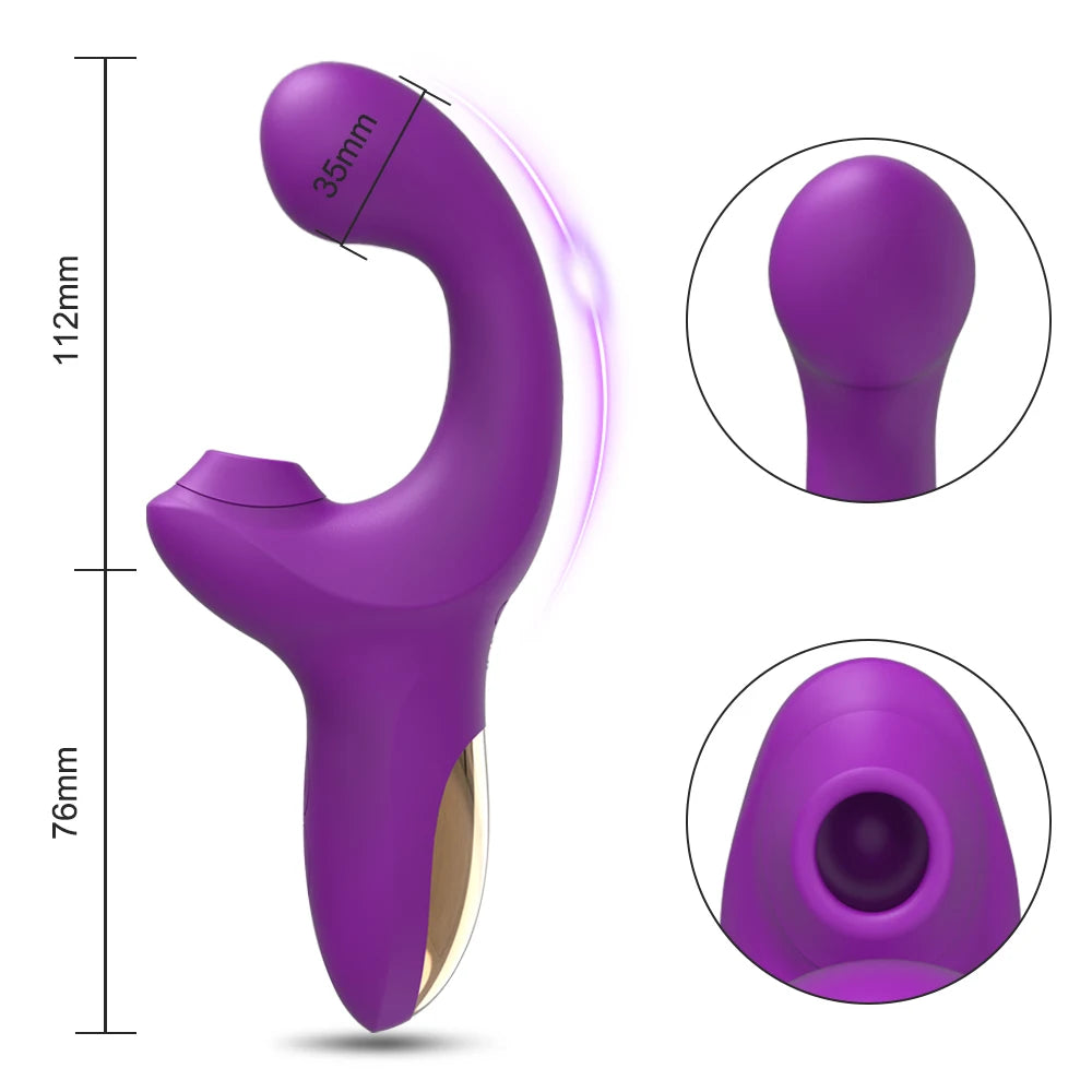 Powerful Dildo Vibrator for Women Clit Sucker Vacuum