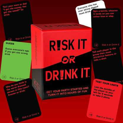 Risk It Or Drink It - Party Game