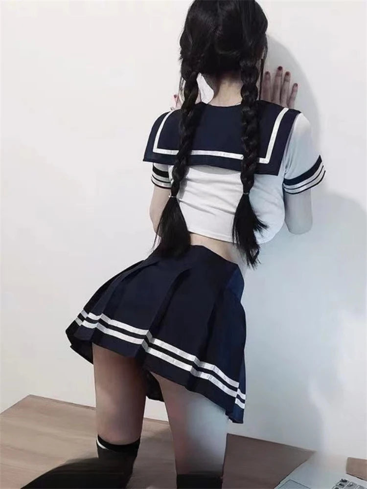 Onlyfans Cosplay Sexy Costumes Erotic Maid Dress For Couple Sex Honeymoon Plus Lolita Chemise Exotic Role Playing Fetish Apparel