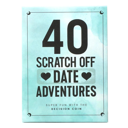 40 Scratch Off Date Adventure - Card Game