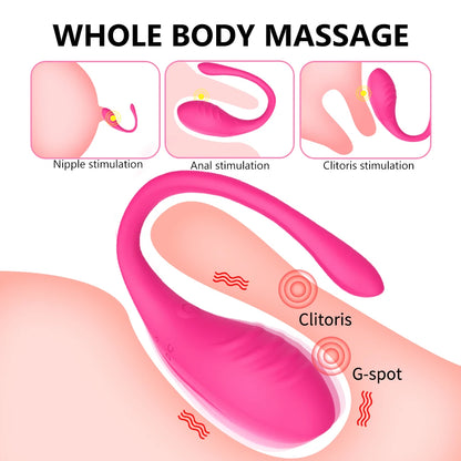 Wireless Bluetooth APP Vibrator Female Remote Control Egg Clitoris Stimulator G Spot Massager Sex Toys for Women Adults Panties