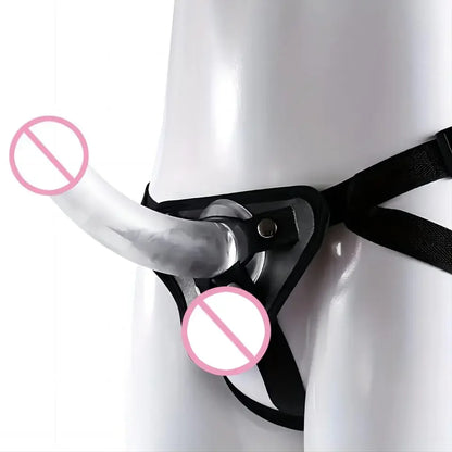 Men Strap On Dildo Panties Wearable Massager