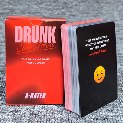 Drunk In Love - Original Couples Drinking Card Game for Adults