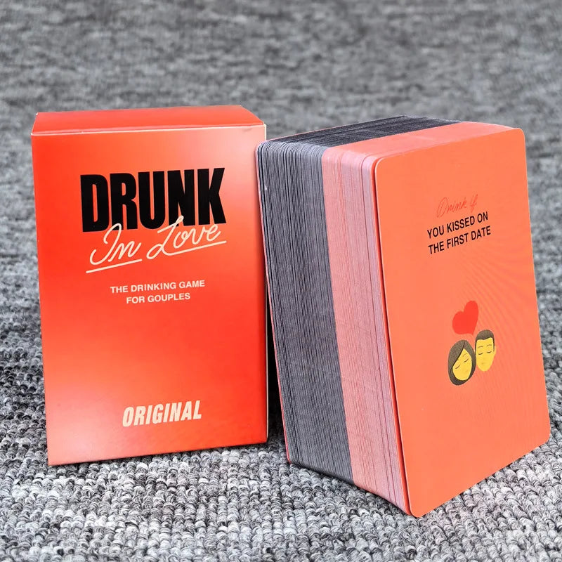 Drunk In Love - Original Couples Drinking Card Game for Adults