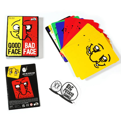 Good Face Bad Face Card Game