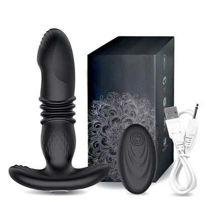 Male Thrusting Prostate Massager Bluetooth APP Buttplug