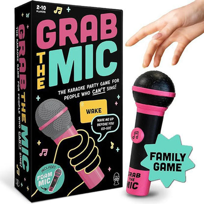 Exciting Grab Mic Bad Singers Board Game Fun Family Karaoke Game