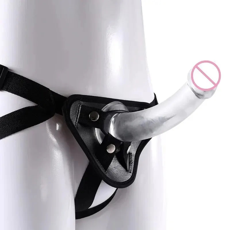 Men Strap On Dildo Panties Wearable Massager