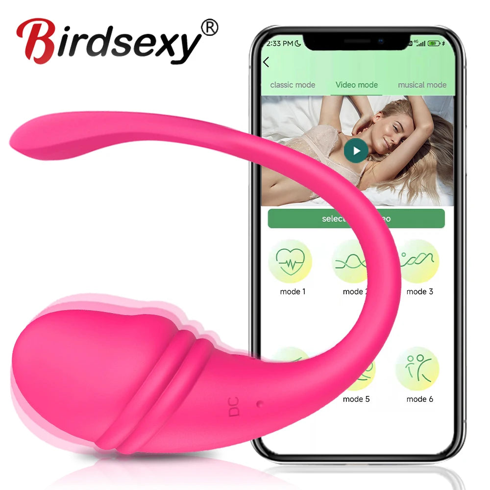 Wireless Bluetooth APP Vibrator Female Remote Control Egg Clitoris Stimulator G Spot Massager Sex Toys for Women Adults Panties