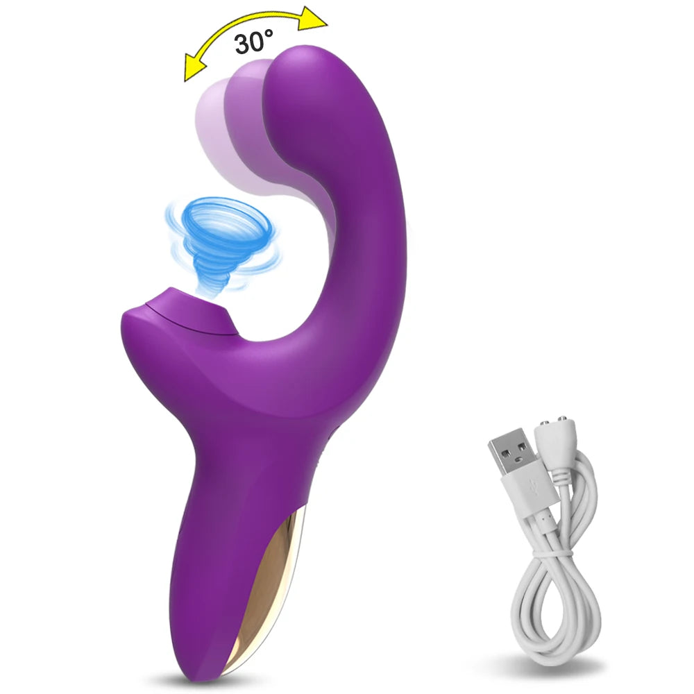 Powerful Dildo Vibrator for Women Clit Sucker Vacuum