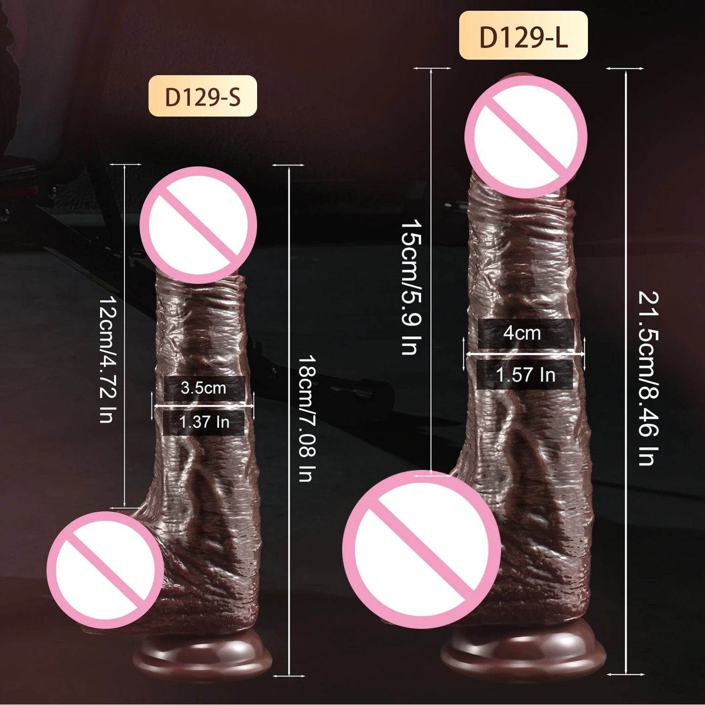 Realistic Dildo for Women