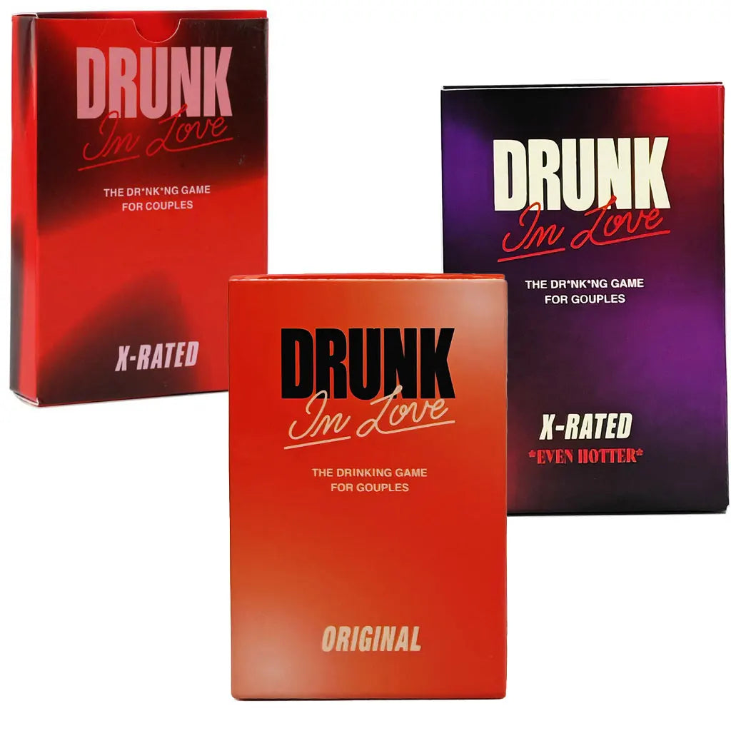 Drunk In Love - Original Couples Drinking Card Game for Adults