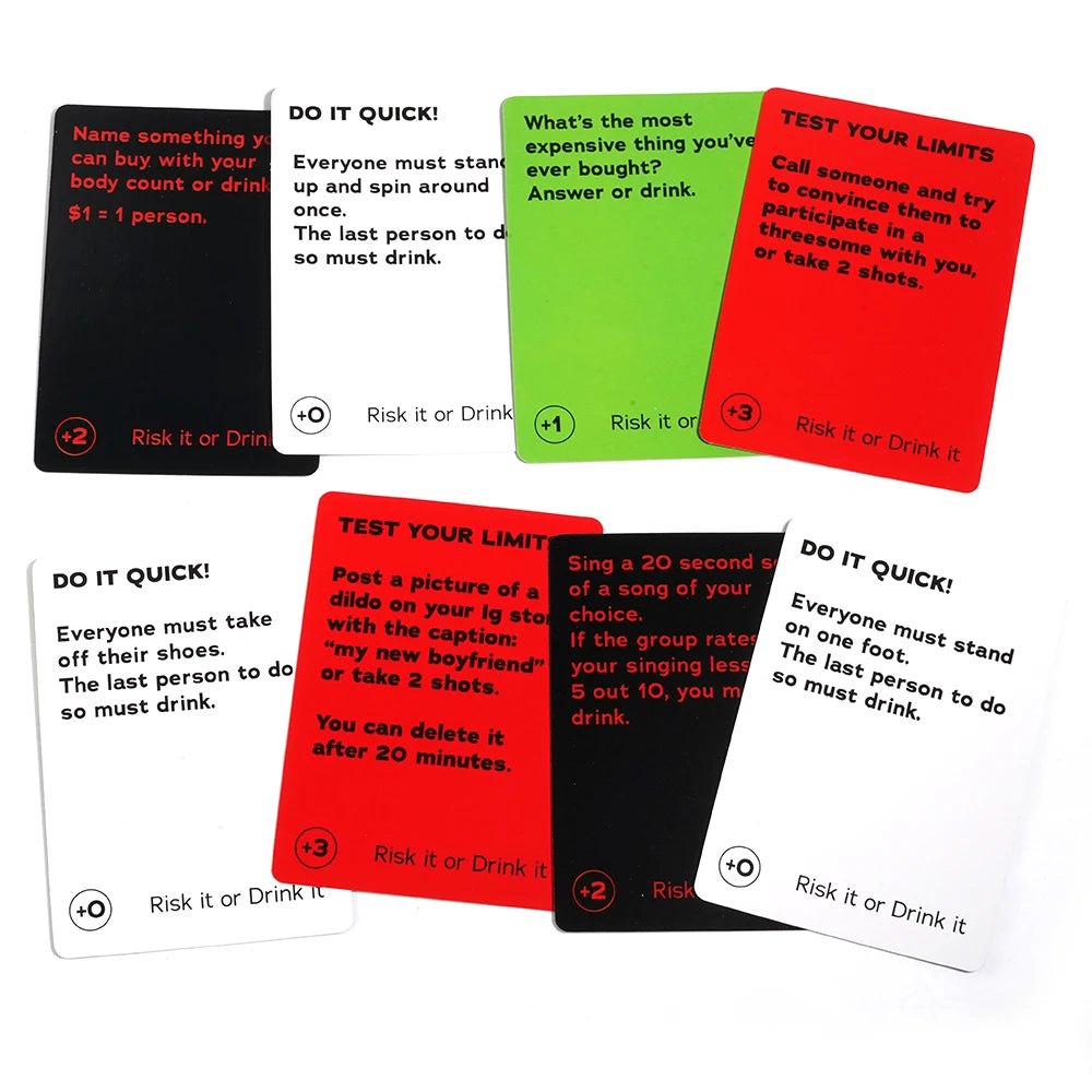 Risk It Or Drink It - Party Game